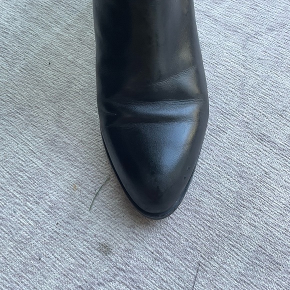 Ankle boots black block heel Sam Edelman - Picture 5 of 6